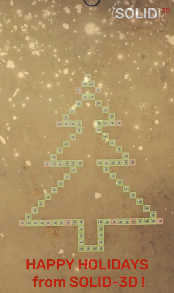 Happy Holidays from Solid-3D – SOLID 3D